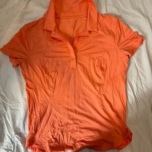 Lululemon Women's Orange Shirt